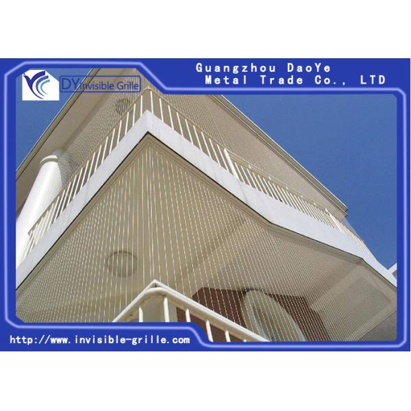 Horizontal Anti Dust Secure Balcony Invisible Grille