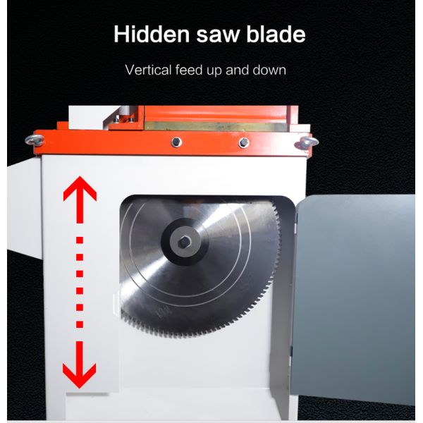 XS-610AL Round bar Aluminum Alloy Cutting Machine Aluminum Profile Cutting Machine for 90 Degree