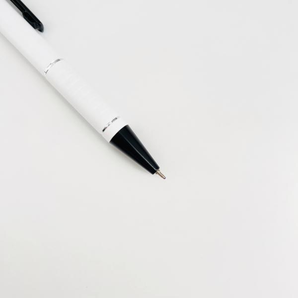 Pluma de punta de aluminio simple de alta gama pintura en aerosol Pluma de bola de escritura lisa