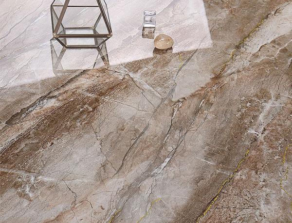 Golden Line Polished Vitrified Tile 800x800mm Marble Glazed