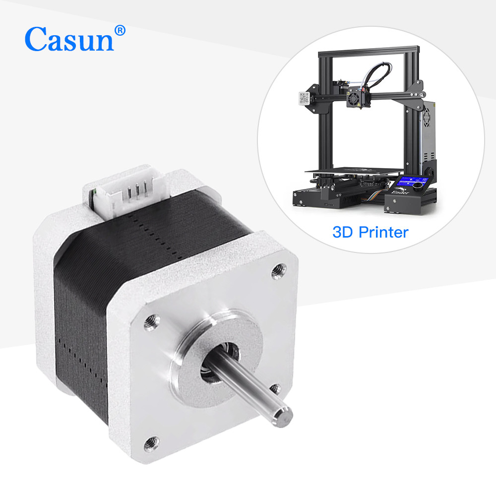 1.8 Степень 2 Фаза 12В 350mN.m DC NEMA 17 Гибридный шаговый двигатель CNC робот