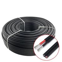 Cable solar fotovoltaico híbrido de 100 m de comprimento com condutor de cobre enlatado