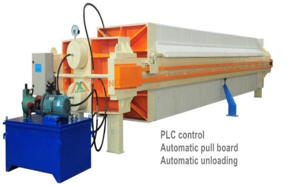 1250mm Big Plate Industrial Filter Press , PP Chamber Filter Press Machine