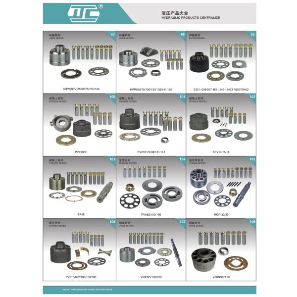 Komatsu 708-1W-22310 Shaft PC60 Hydraulic Pump HPV75 Repair Kit 708-1W-22140 Bearing