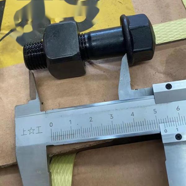 7H3597 1M1408 Excavator Track Shoe Bolt And Nuts 5/8 X 53 MM D5