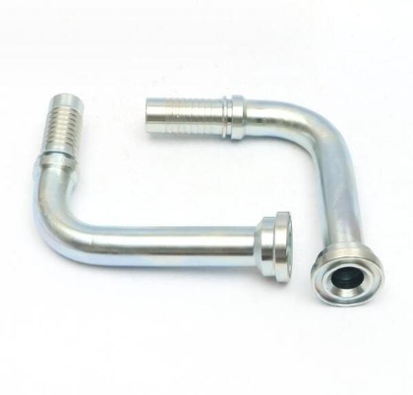 Hydraulic Flange 87391 3000 Psi 90 Degree Elbow Fitting Adapter for Pipe Lines Connect