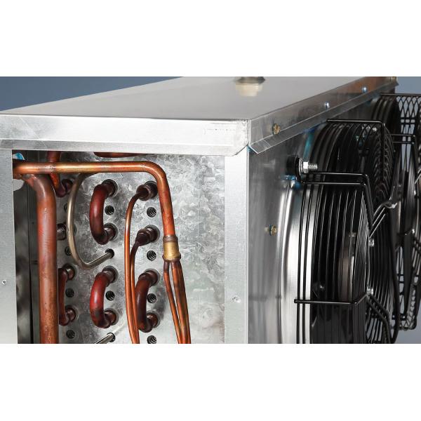 Электрический размораживая тип испаритель R404A d анти- выветривается сливк заморозка воды нержавеющей стали воздушного охладителя 304 электрохимическая