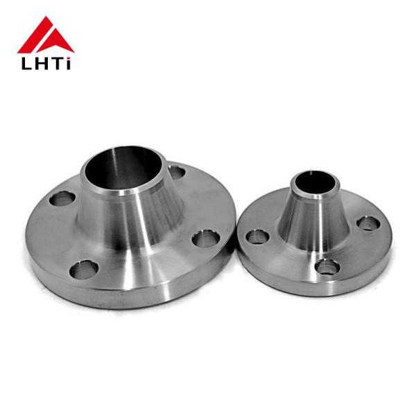 Titanium Welding Flange Polished Surface Treatment for Industrial Applications ISO Certified