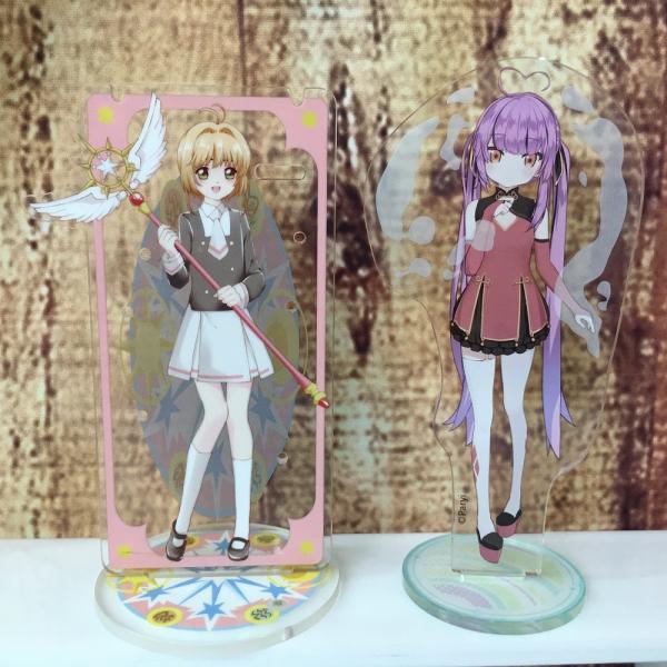 CMYK Printing Cartoon Character Standee Acrylic Anime Display