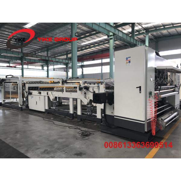 YK-1600 2 Ply Corrugated Cardboard Production Line , Corrugated Single Facer