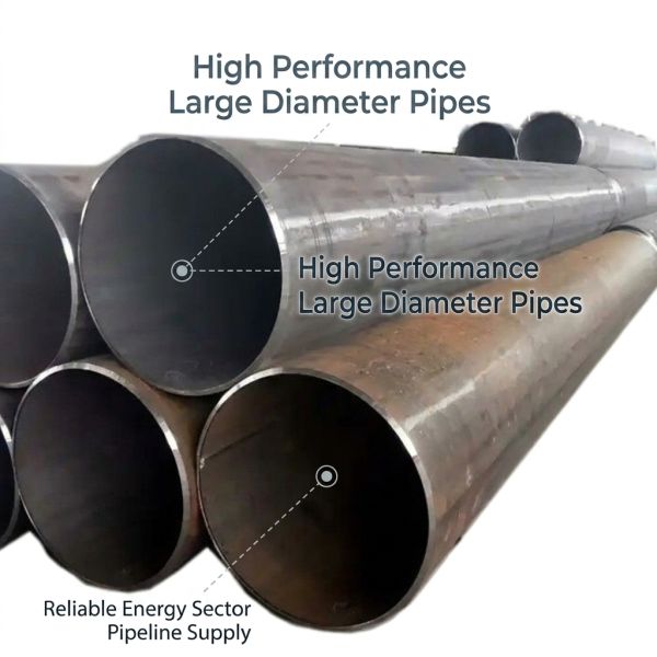 3PE Anti-Corrosion Coated Seamless Steel Pipe for Underground Pipeline Systems
