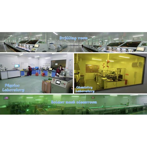 Custom HDI PCB Manufacturing Impedance Control, Rogers/FR4 Material for Medical Devices