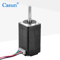 7.5V de corte de eixo de 15 mm Nema 8 motor passo 40mN.M para automação de escritório