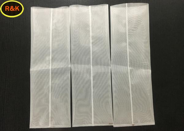 90 Micron Nylon Filter Bag High Temperature Resistance With Ultrasonic Welding