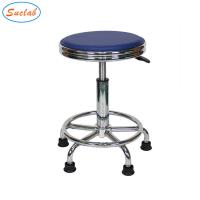 Chaises antistatiques et tabourets industriels de laboratoire pratiques avec le dessus en cuir d'unité centrale