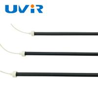 Personalização UVIR Aquecedor Ir Lâmpada 1500 W Quartzo Infravermelho Onda Longa Tubo Preto