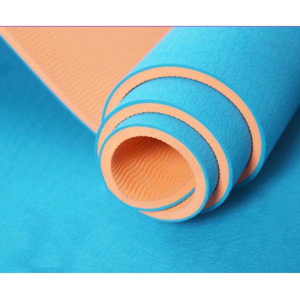 Eco Firendly TPE Non Slip Yoga Mat Exercise Fitness Mat For Yoga And Pilates