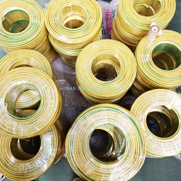 ASTM Home House Wiring Electrical Wire Cable 1.5mm 2.5mm 4mm 6mm PVC Insulated Bvr Wire