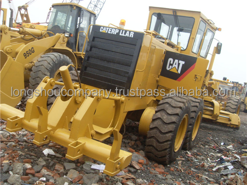 Cummins Engine Used CAT 140H Graders from Original Japan Caterpillar for Construction