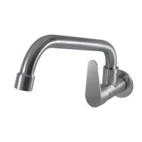 Chrome Finish Stainless Steel Kitchen Faucet Mixer With Hot Cold Water And Diverter