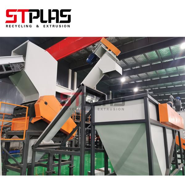 Бутылка любимца чертежа Cad OEM St 500 повторно используя машину к штапельному волокну