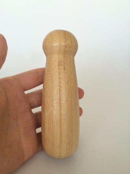 natural living bamboo garlic mortar and pestle with high quality and eco-friendly custom unique mortar and pestle