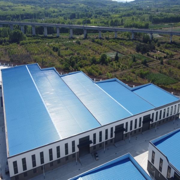Strong Frame Structure Prefab Steel Structure Warehouse Single Or Multi Span