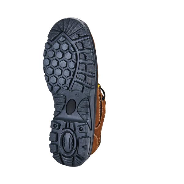 Резиновые подошвы с разделенной кожей верхний материал мужские ботинки безопасности на работе ботинки UF-160