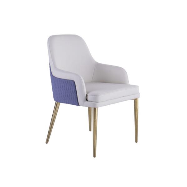 Стулья мебели гостиницы Адвокатуры ног нержавеющей стали руки с роскошными кожаными местами