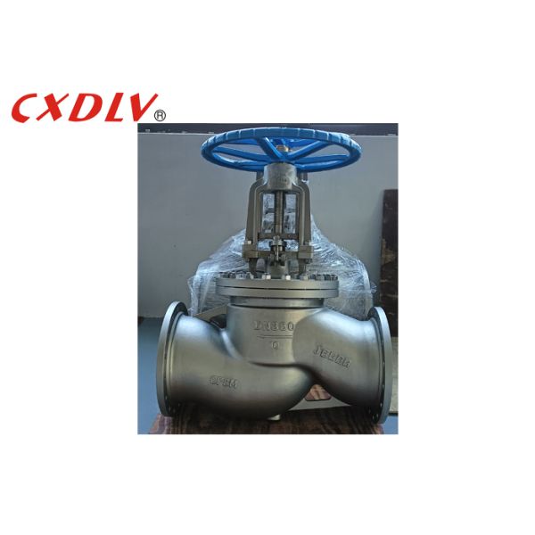 DN350 PN16 Stainless Steel Flanged Globe Valve with Handlewheel