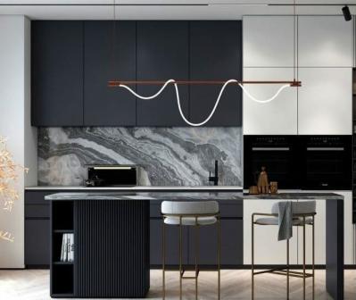 Éclairage de plafond de cuisine à LED avec des options personnalisables