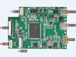 15.6 Inch HDMI TFT LCD Display Control Module With Built In TYPE C Function