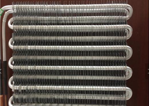 No Frost Air Conditioner Heat Exchanger , Aluminum Finned Fridge Heat Exchanger