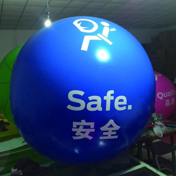 Helium Outdoor Giant Inflatable Advertising Balloons Size 5m For Adult