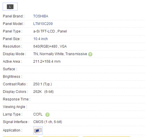 LCD Panel Types NL10276BC30-18C  NEC 15.0inch   1024x768 pixels  LCD Display