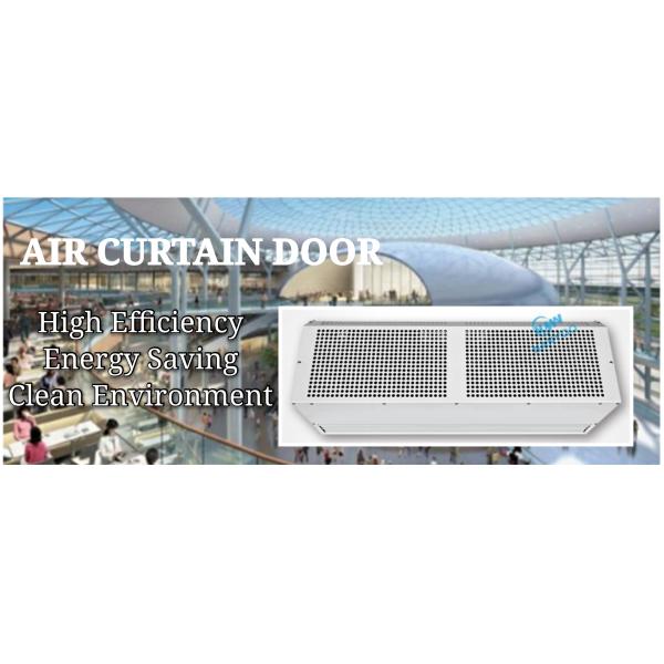 50HZ 3500 CFM Industrial Air Curtain Door For Basement