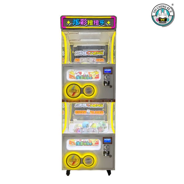 Coin Operated Gashapon Machine Arcade Plush Toy Catcher Prize Machine Clip Toy Machine