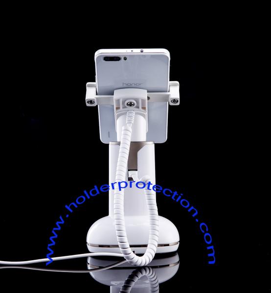 COMER anti-theft cable lock security clamp magnetic table display mounts for cell phone