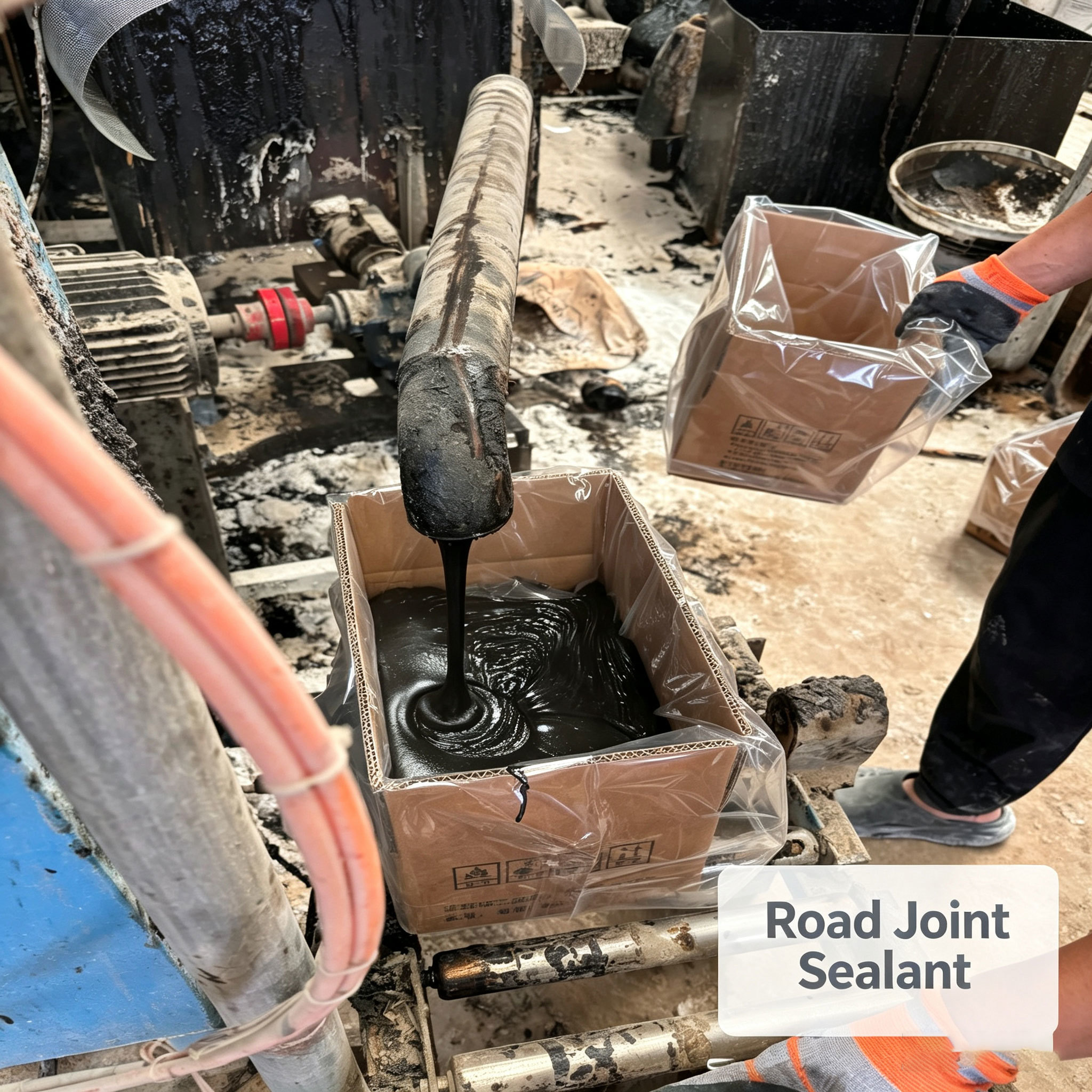 Pavement Crack Sealant eco friendly and non toxic solution certified by MA and