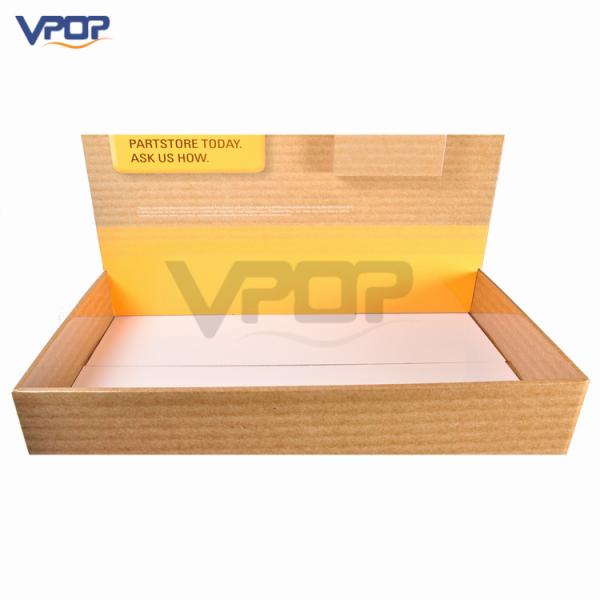 Popular Cardboard Dump Displays Oil Lamination Surface For Fashion Products Retail