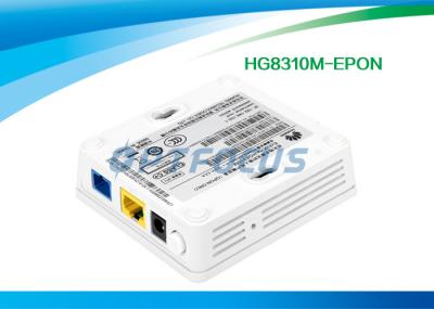 Única linha ótica cor de Gpon Epon ONU da porta ethernet de GE do branco do equipamento terminal HG8310M