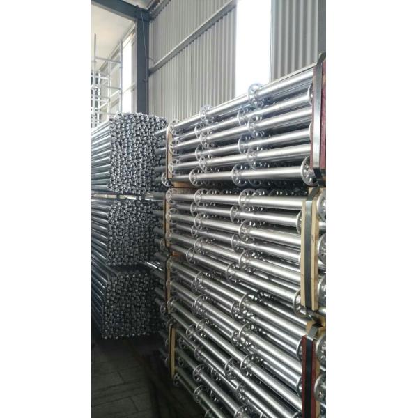 Ringlock verticals 48.3*3.2mm Ringlock Scaffolding System HDG Surface