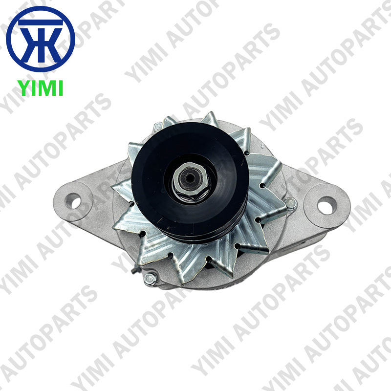 24V 40A/50A Alternator / Generator Assembly 1-81200420-2 1812004202 1-81200442-0 For ISUZU 10PC1 10PD1 CXZ GIGA — OEM Nikko Spec With Twin-Leg Mount & 82mm Pulley