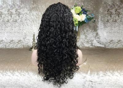 High Density Human Lace Front Wigs , Natural Hairline Black Human Hair Lace Front Wigs