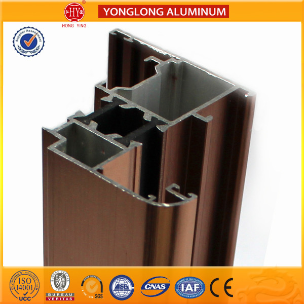 Great Film Performance Aluminum Heatsink Extrusion Profiles Highly Glossy And Matt