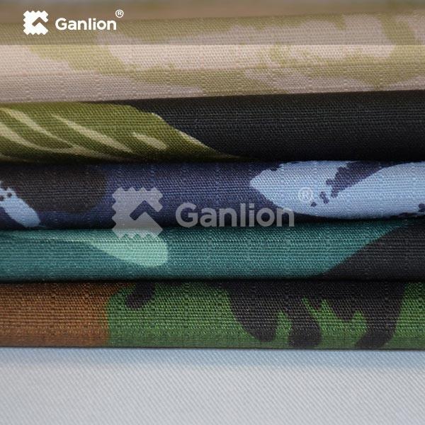 Nylon Cotton Spandex IRR Desert Camouflage Camo Stretch Fabric Twill Ripstop
