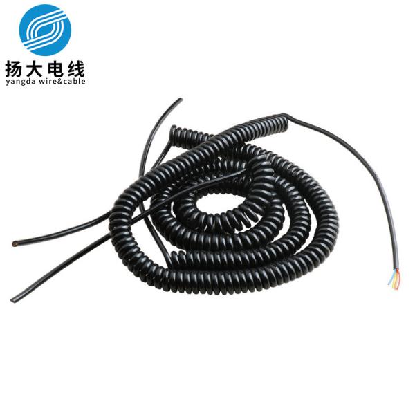 Low Voltage 600V/1000V Spiral Wire Coil Rated Temperature 80 Centigrade