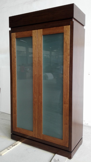 wooden glass door wardrobe/closet/Armoire /casegoods/hotel furniture,casegoos,WD-0013
