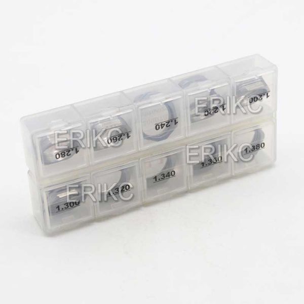 ERIKC B11 Common Rail Lift Adjusting Shim Injector Shims 50 Pieces Nozzle Adjusting Shim For BOS