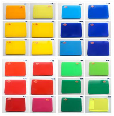 Customized Cast Colored Acrylic Sheet For Various Customer Requirements 4x6 Acrylic Sheets